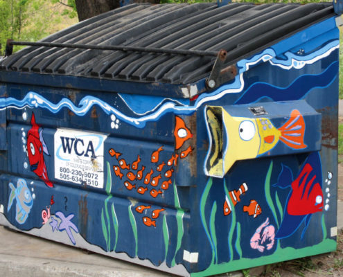 The Dumpster Beautification Project — project photo