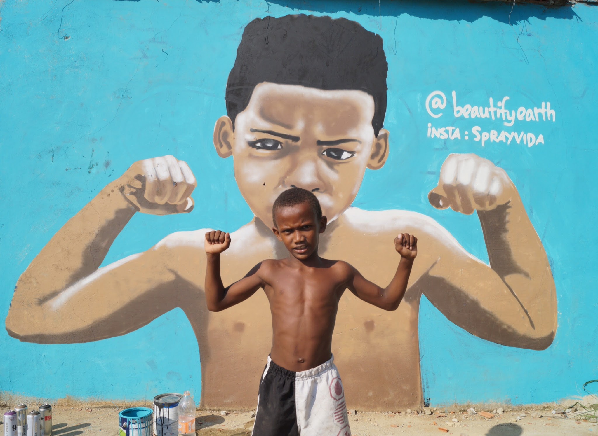 Rocinha, Brazil & the SprayVida Team
