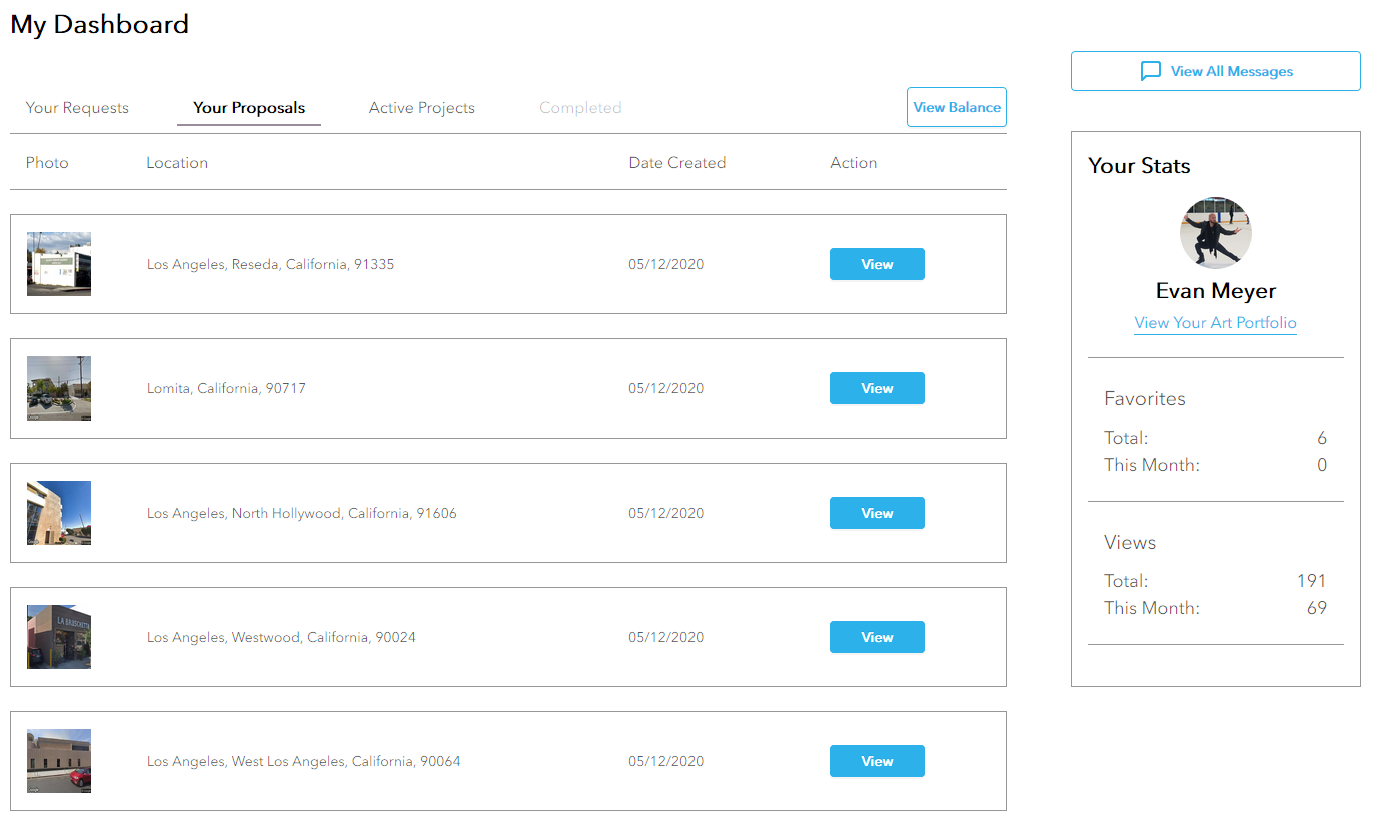 Beautify project management dashboard