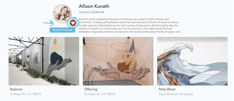 Local artist roster on the Beautify platform