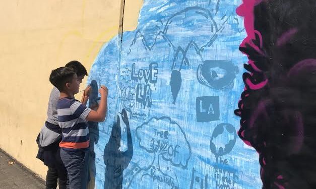 Mural Installed at Mayberry Street Elementary School — project photo