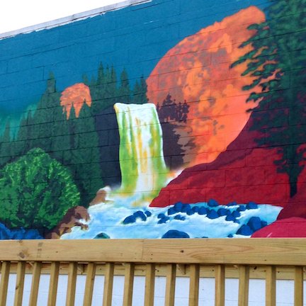 Capitol Records & Beautify Earth - My Morning Jacket, Waterfall Mural Campaign — project photo