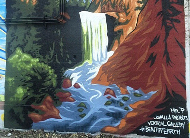 Capitol Records & Beautify Earth - My Morning Jacket, Waterfall Mural Campaign — project photo