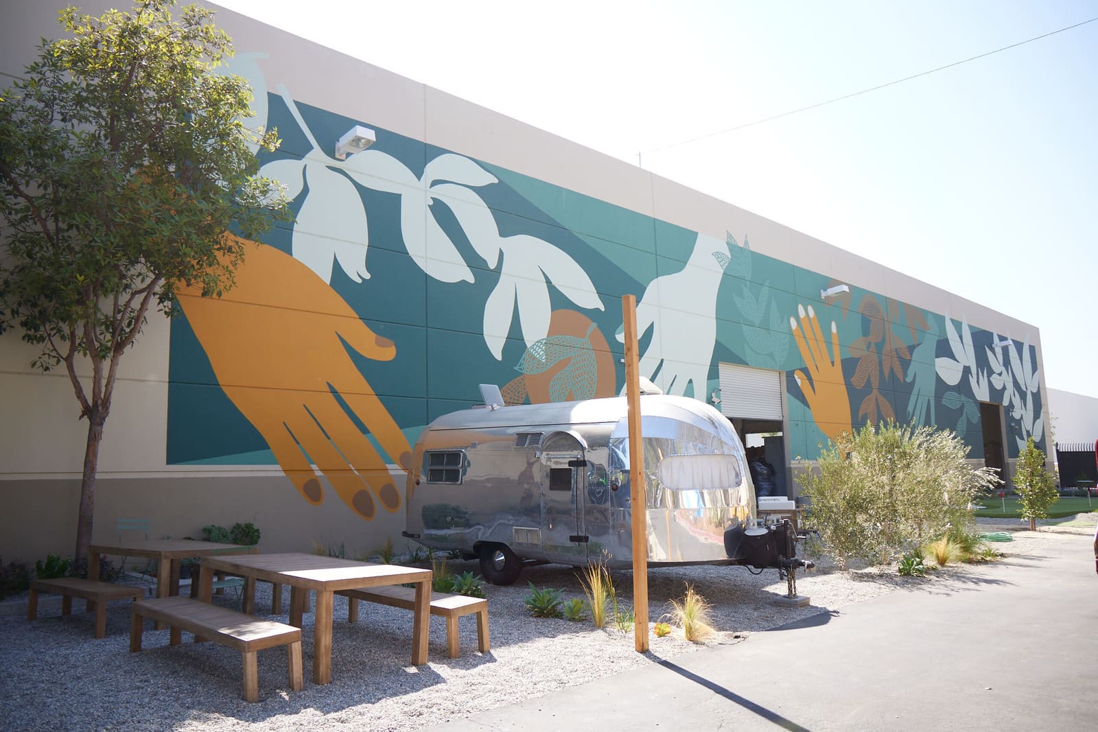 Beautify connects Avocado Mattress with muralists to transform its new HQ inside and out — project photo