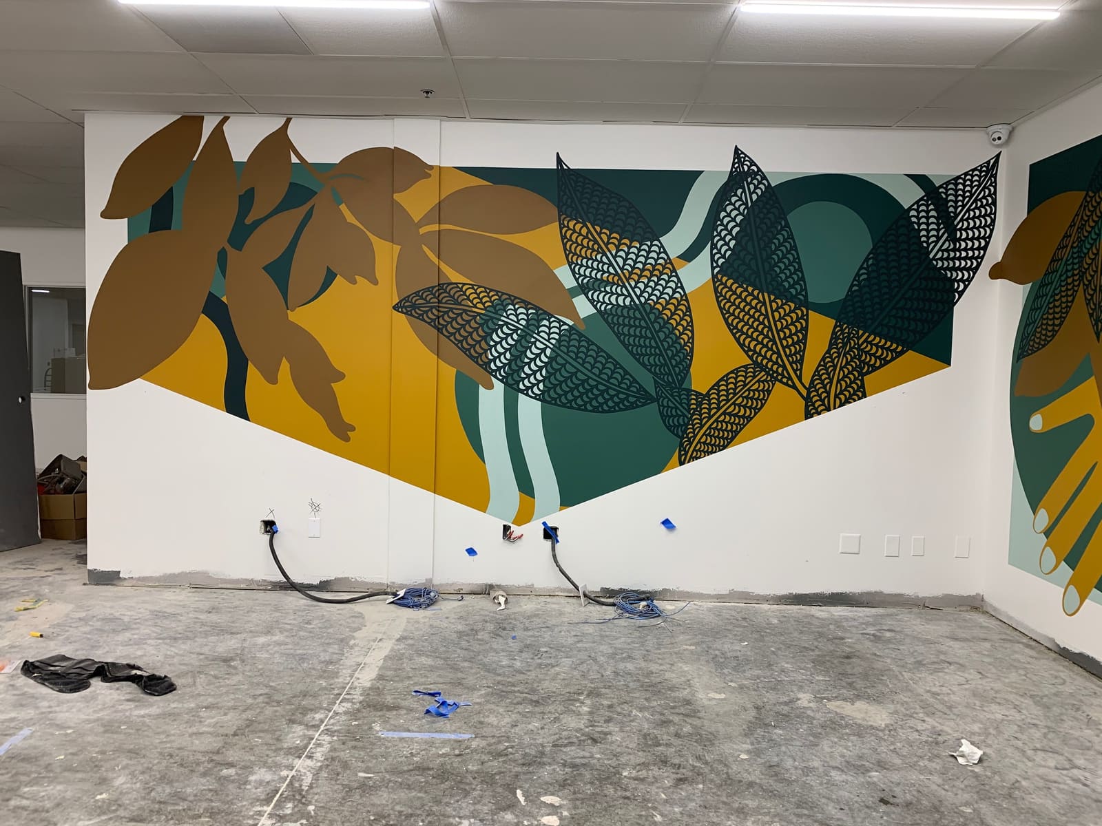 Beautify connects Avocado Mattress with muralists to transform its new HQ inside and out — project photo
