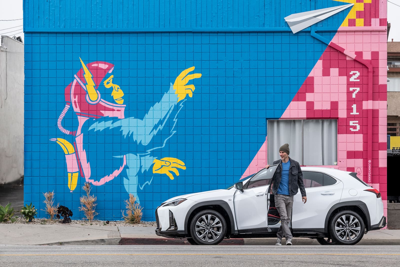 Lexus Beautify Earth mural campaign in Los Angeles