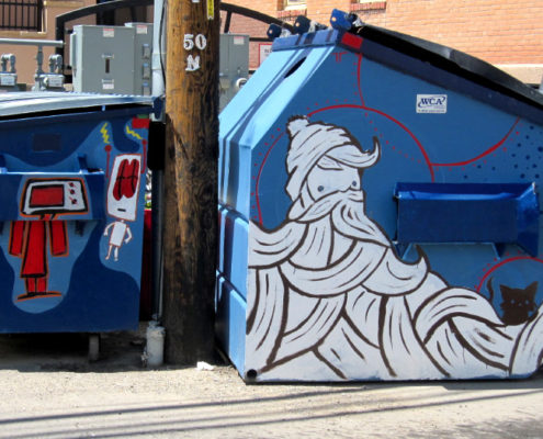 The Dumpster Beautification Project — project photo