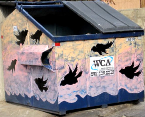 The Dumpster Beautification Project — project photo