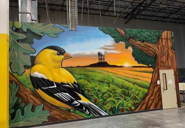 Target taps Beautify to paint murals inside its warehouses — project photo